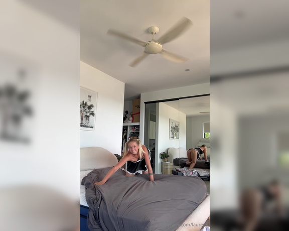 Lauren aka Laurenk OnlyFans - The reality swipe across for a full bed make and chit chat about what I got up to today 1
