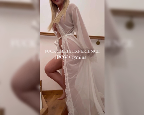 Lillie Lucas aka Lillielucas OnlyFans - Fuck Lillie POV Experience I pretend your a guy I just called to come over and fuck me whilst