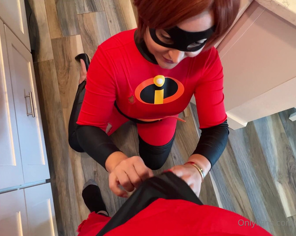 Dani Daniels aka Akadanidaniels OnlyFans - Oh, Mr Incredible, you did such a good job fighting the evil villains you need a reward My mouth