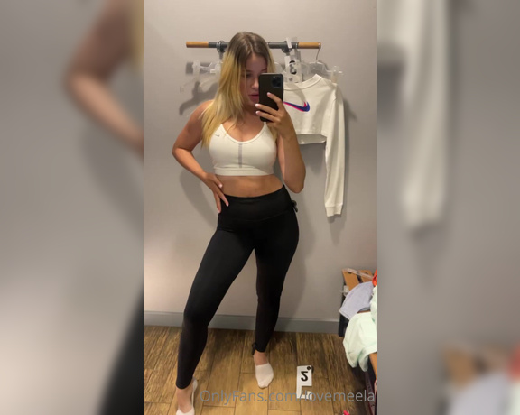 MeelaLove -  I choose a new uniform for the gym, do you like it  In general, my figure is starting to chan,  Big Tits
