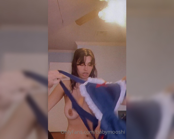 Baby Mooshi -  Try on haul with different outfits. These all came from discord users in the dress up darling sect,  Big Tits