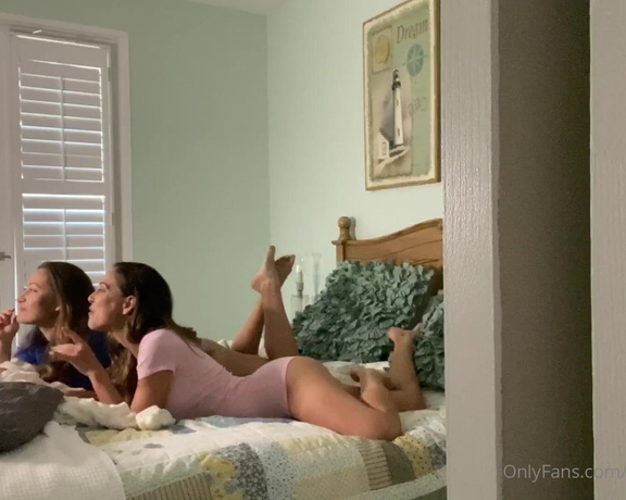 Dani Daniels aka Akadanidaniels OnlyFans - @cheriedeville and I were having a slumber party and we caught you watching up!!! So you better