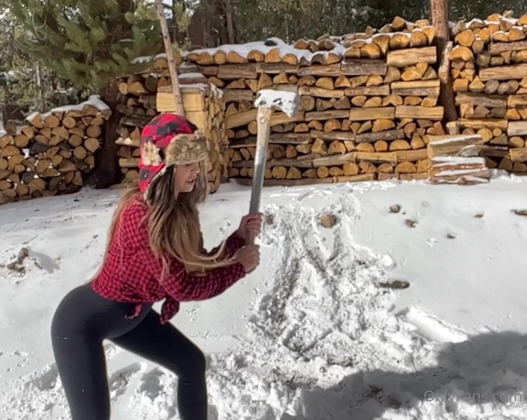 Dani Daniels aka Akadanidaniels OnlyFans - We are working lumberjacks, and you now have to service us! Thats right, its time to make me and @