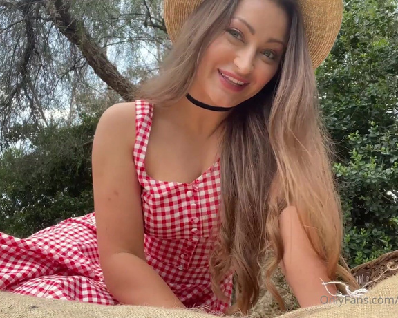 Dani Daniels aka Akadanidaniels OnlyFans - I decided Sunday was a great day for a picnicDo you like my cute dressYou know I am not weari