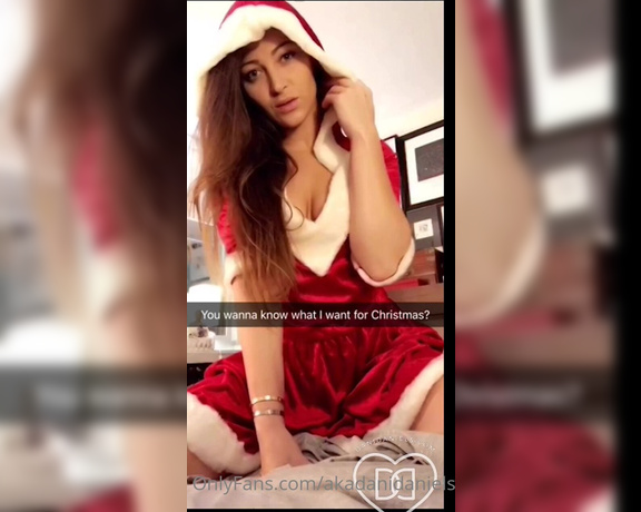 Dani Daniels aka Akadanidaniels OnlyFans - All I want for Christmas is to be you little HO HO HOCheck your DMs for this Second day of Christ