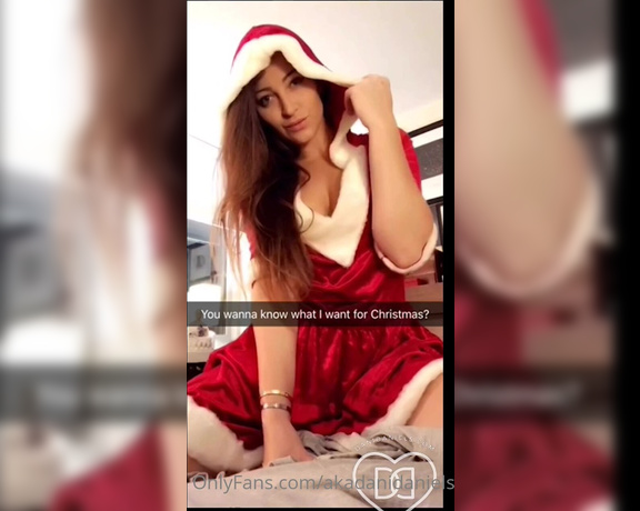 Dani Daniels aka Akadanidaniels OnlyFans - All I want for Christmas is to be you little HO HO HOCheck your DMs for this Second day of Christ