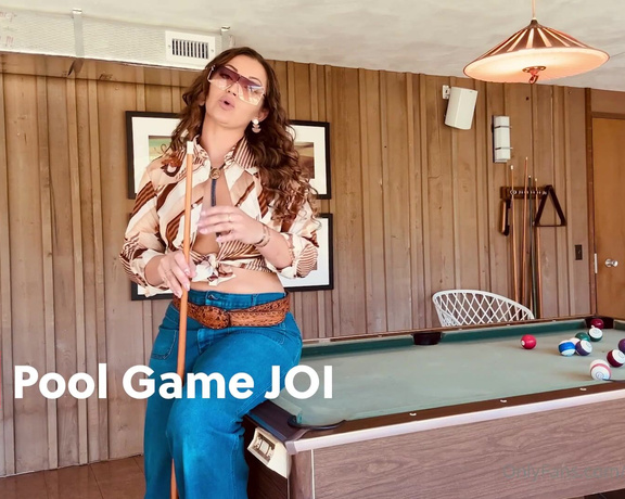 Dani Daniels aka Akadanidaniels OnlyFans - Do think you can beat me in pool Lets play a game and see if your balls or my pussy wins! Check the