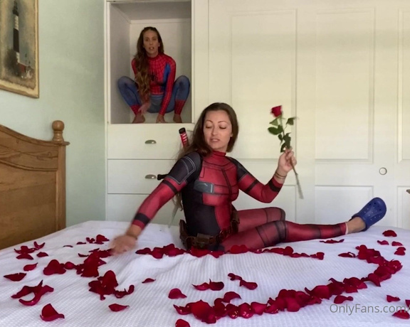 Dani Daniels aka Akadanidaniels OnlyFans - This one was just FUN!!!! One sexy cosplay with me Deadpool convince @cheriedeville Spiderman that