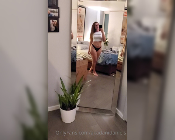 Dani Daniels aka Akadanidaniels OnlyFans - I like mirrors, dont you I am unpacking, wearing my glasses but I like the mirror and wanted to sho