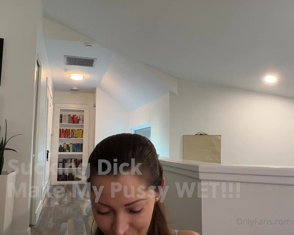 Dani Daniels aka Akadanidaniels OnlyFans - I just want a nice hard cock in my mouth It gets me so wet and I love feeling a dick pulsing