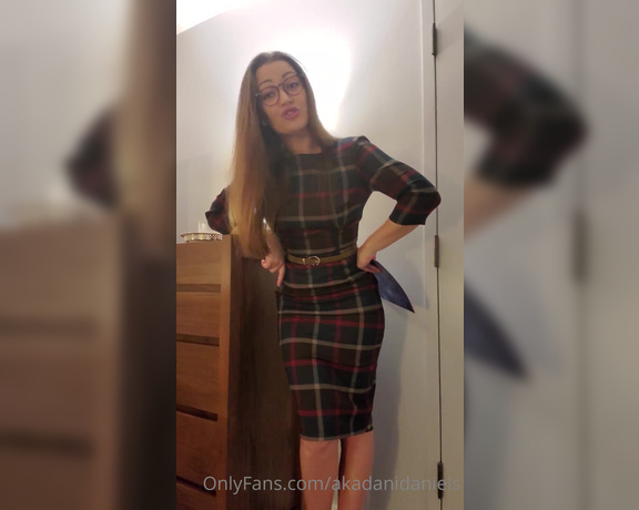 Dani Daniels aka Akadanidaniels OnlyFans - If you do EXACTLY what teacher says maybe you can pass this class You were a naughty boy and I will