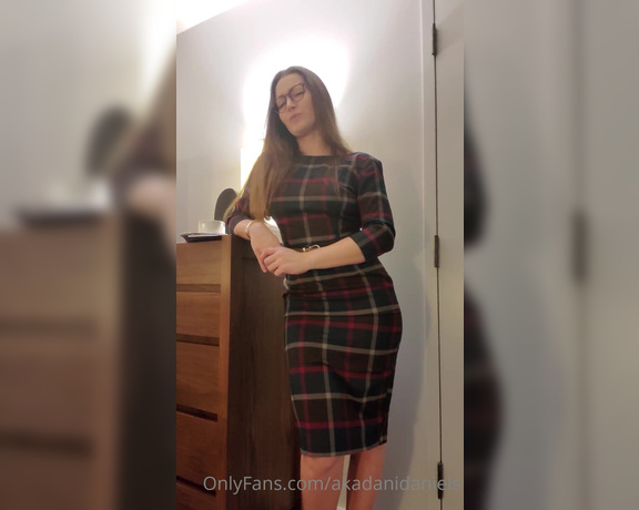 Dani Daniels aka Akadanidaniels OnlyFans - If you do EXACTLY what teacher says maybe you can pass this class You were a naughty boy and I will