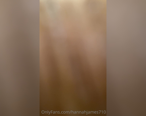 Hannah James aka Hannahjames710 OnlyFans - You are a fly on the wall watching me shower + shave!! Half way through I almost spot you and you