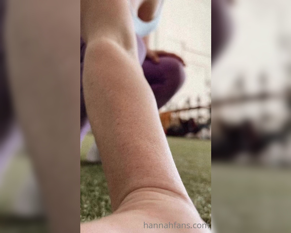 Hannah James aka Hannahjames710 OnlyFans - Stretching out… 1