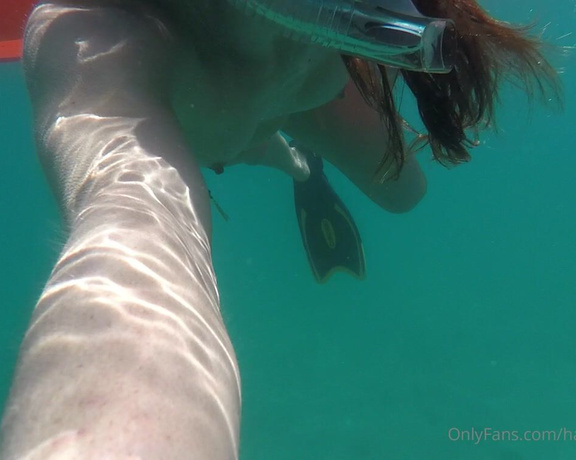 Hannah James aka Hannahjames710 OnlyFans - Natural Naked snorkel guide VOL 3!