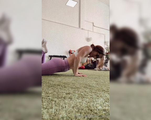 Hannah James aka Hannahjames710 OnlyFans - Stretching out… 3