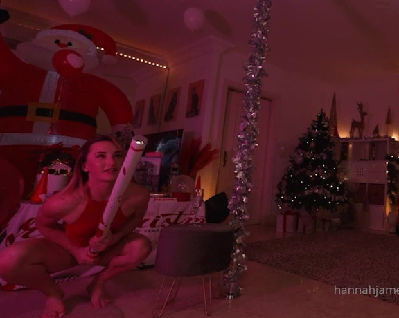 Hannah James aka Hannahjames710 OnlyFans - Join me for a Christmas countdown! Only at HANNAHJAMES710TV