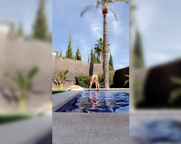 Hannah James aka Hannahjames710 OnlyFans - Taking a refreshing dip