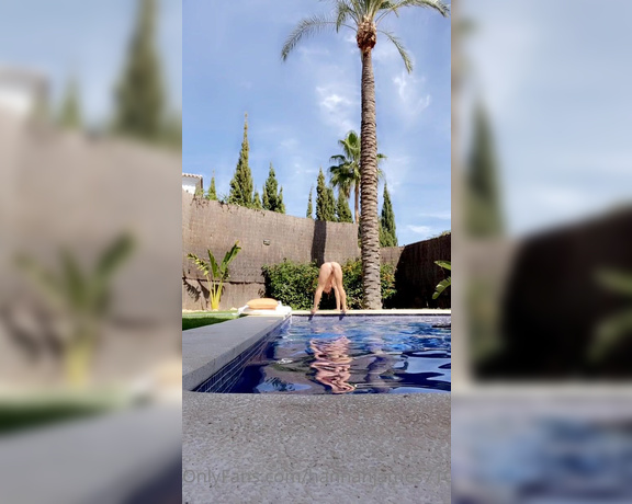 Hannah James aka Hannahjames710 OnlyFans - Taking a refreshing dip