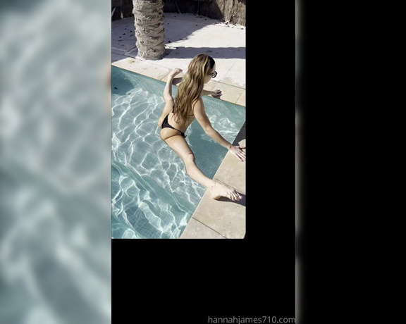 Hannah James aka Hannahjames710 OnlyFans - Water split! Disclaimer No ones been harmed in this video