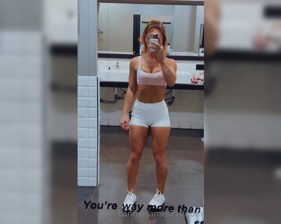 Hannah James aka Hannahjames710 OnlyFans - Just gym girl things… 1