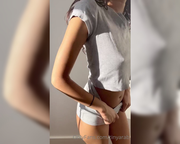 Aaliyah Yue aka Tinyarab OnlyFans - Video Grey is the new black baby, it shows everything