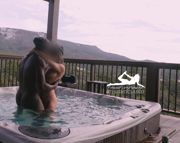 JD aka Thefirstclassjd OnlyFans - Good morning booty eating for breakfast and more playtime in the hot tub ! Staying warm in the