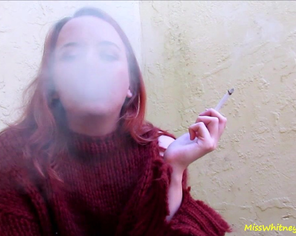 MissWhitneyMorgan - You Are Lizzy Lamb's Human Ashtray, Smoking, Human Ashtray, Femdom POV, Mouth Fetish, Female Domination, SFW, ManyVids