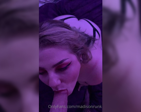 MadisonRunk -  A little BJ tease is my favourite fun,  Solo, Big Tits, BBW