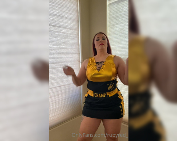 RubyRed_ -  The Champ is here What are you dressing up as for Halloween (No extra video),  Big Tits, Big Ass