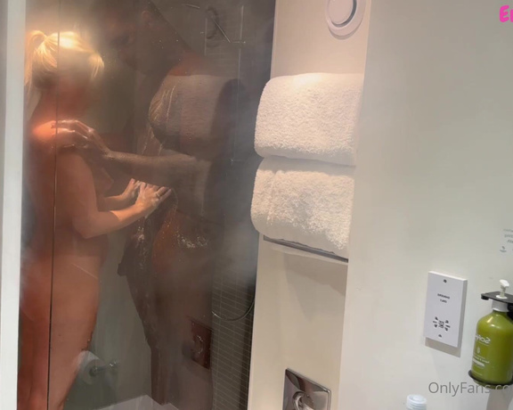 Emily Walters aka Emilywalters OnlyFans - What would you do if you walked in on your wifegirlfriend in the shower with a BBC Would you stop