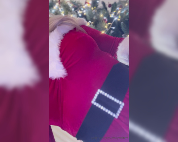 Emily Walters aka Emilywalters OnlyFans - Do you like my Mrs Clause outfit