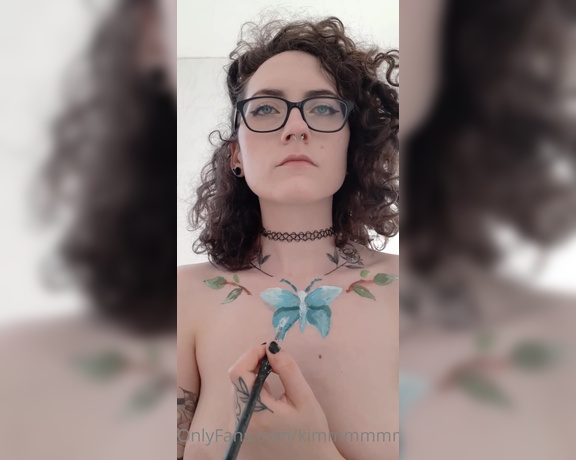 Kimmmmmmmm aka Kimmmmmmm OnlyFans - Another body painting video I need to sort a better setup for my new place so I can see what