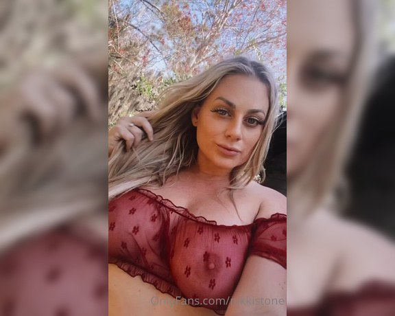 Nikki Stone aka Nikkistone OnlyFans - After making this tiktok my cum was all over his cock 10 min later… Video will be released tonight