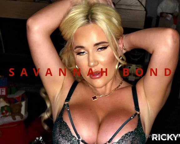 Savannah Bond aka Savannahbond OnlyFans - New Sextape  My end of year gift to my biggest supporters in the world! My Fans Cum Unwrap the