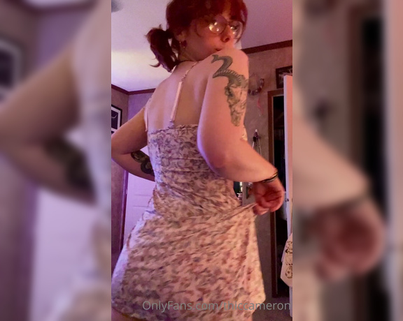 Cam aka Thiccameron OnlyFans - SWIPE 2 SEE ALL 3 VIDS LOL i love this silk lil nighty i want u to fuck my brains out in it!!!!! 1