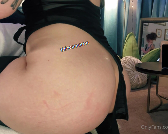 Cam aka Thiccameron OnlyFans - Im definitely late uploading these and i have a bunch more vids i need to post today but i hope u 3