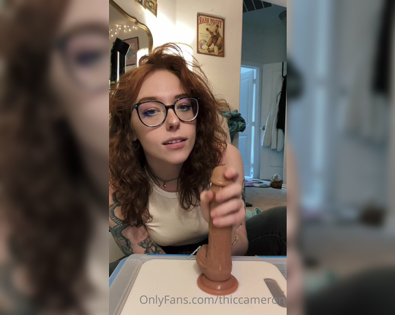Cam aka Thiccameron OnlyFans - I got home from target and felt like having a dick in my mouth so i recorded this for u 3