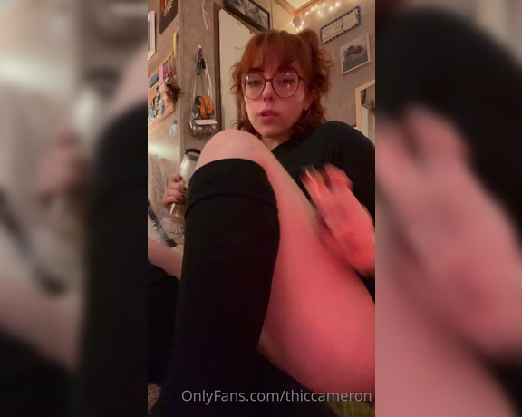 Cam aka Thiccameron OnlyFans - I love smoking a bowl before getting fucked