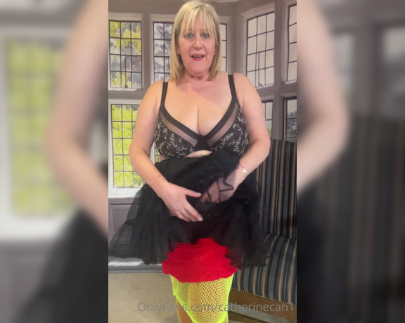 Catherinecan1 aka Catherinecan1 OnlyFans - Layered tights on tights and fishnets lol