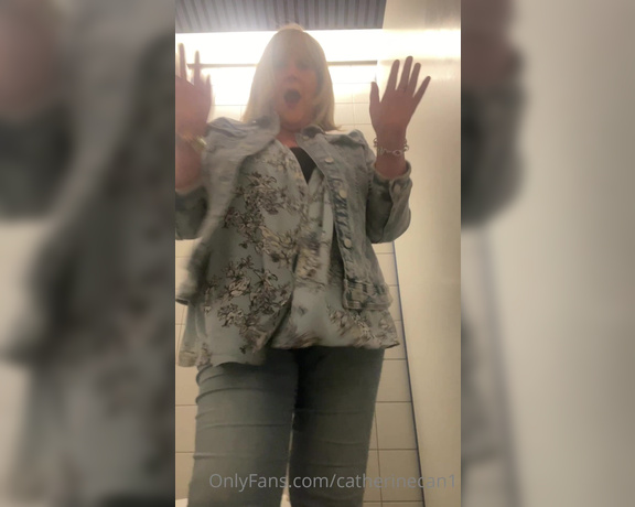 Catherinecan1 aka Catherinecan1 OnlyFans - I did have time for a little fingering before I got on my flight lol
