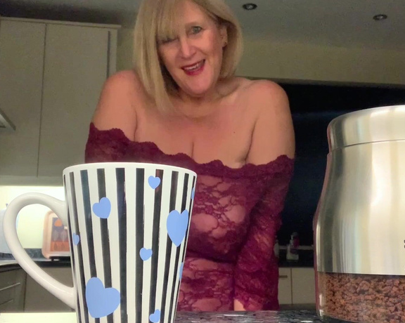 Catherinecan1 aka Catherinecan1 OnlyFans - Coffee Time Play Time! I love my new kettle but I love my wet pussy just as much Keep watching,