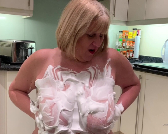 Catherinecan1 aka Catherinecan1 OnlyFans - Cream covered tits, after all it is national w hipping cream day lol