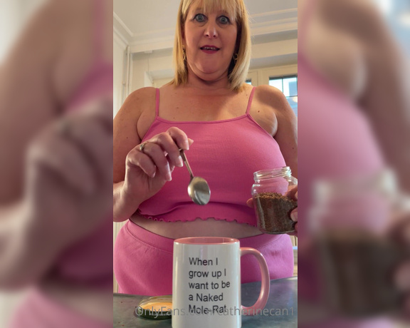 Catherinecan1 aka Catherinecan1 OnlyFans - Coffee Time I fancy taking my coffee back to bed! I NEED to play