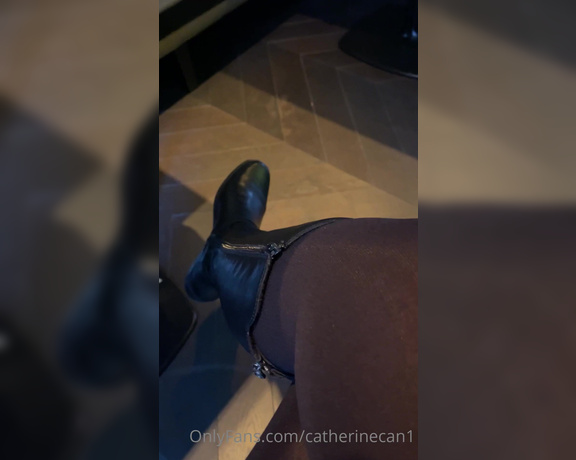 Catherinecan1 aka Catherinecan1 OnlyFans - Out for a little drink #tights #pantiehose