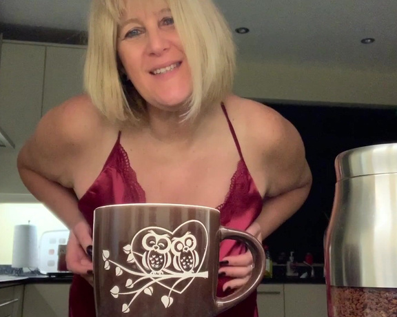 Catherinecan1 aka Catherinecan1 OnlyFans - Coffee time playtime As well as my caffeine fix, every morning I need a fuck fix A hot cuppa and