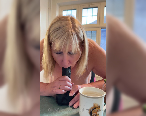 Catherinecan1 aka Catherinecan1 OnlyFans - Coffee and a blowjob