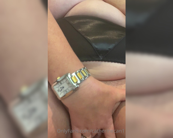 Catherinecan1 aka Catherinecan1 OnlyFans - Pussy play in the afternoon …wearing my watch with a metal watch strap