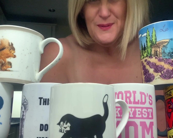 Catherinecan1 aka Catherinecan1 OnlyFans - Coffee Time Play Time Never mind the dance of the 7 veils it’s the giggle and suck of the 7 cups!