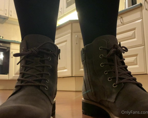 Catherinecan1 aka Catherinecan1 OnlyFans - Not my usual footwear but I’m sure you won’t mind as you bend me over the kitchen unit mmmm